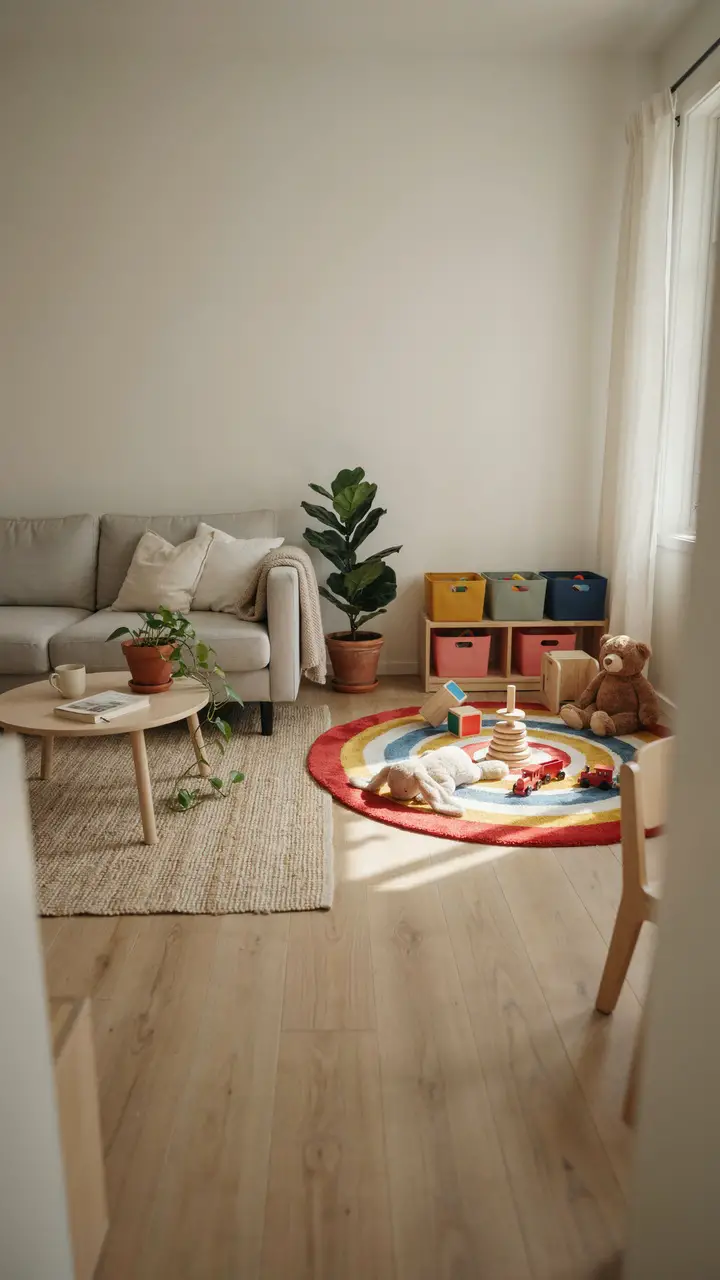 Rug-Defined Play Zone