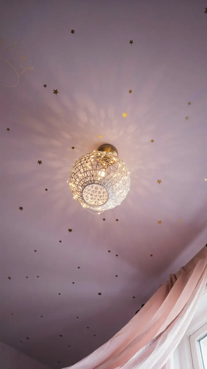 Starlit Princess Ceiling Treatment
