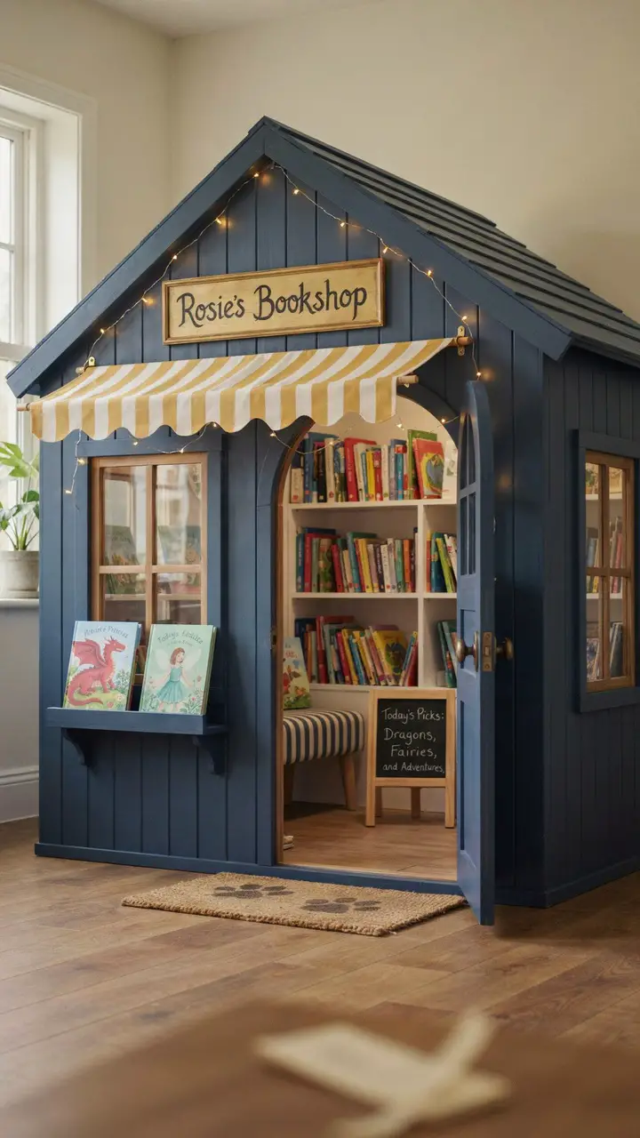 Storybook Library Bookshop Playhouse