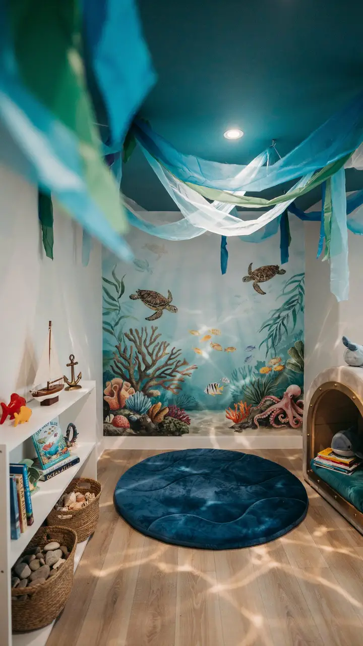Underwater Ocean Adventure Play Space