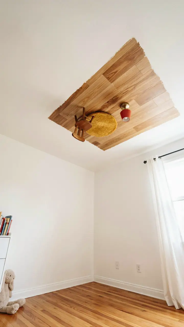 Upside-Down Room Element (Ceiling as Floor)