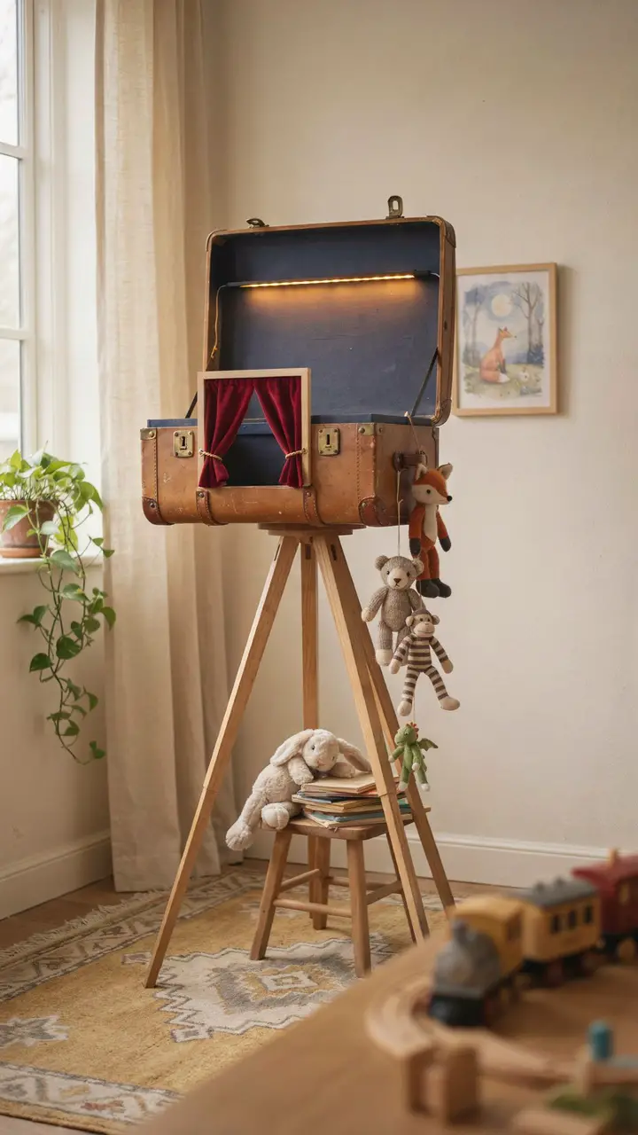 Vintage Toy Theater with Modern Twist